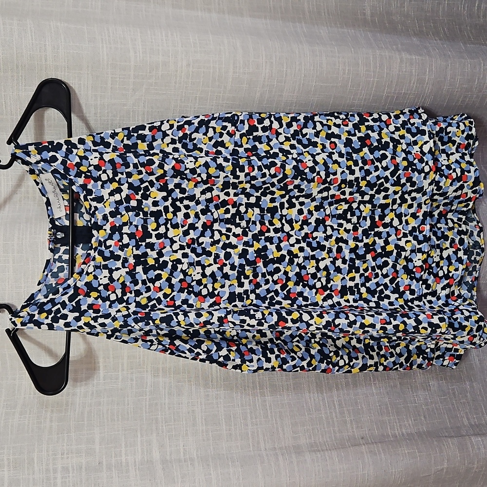 Colorful Patterned Sleeveless Top